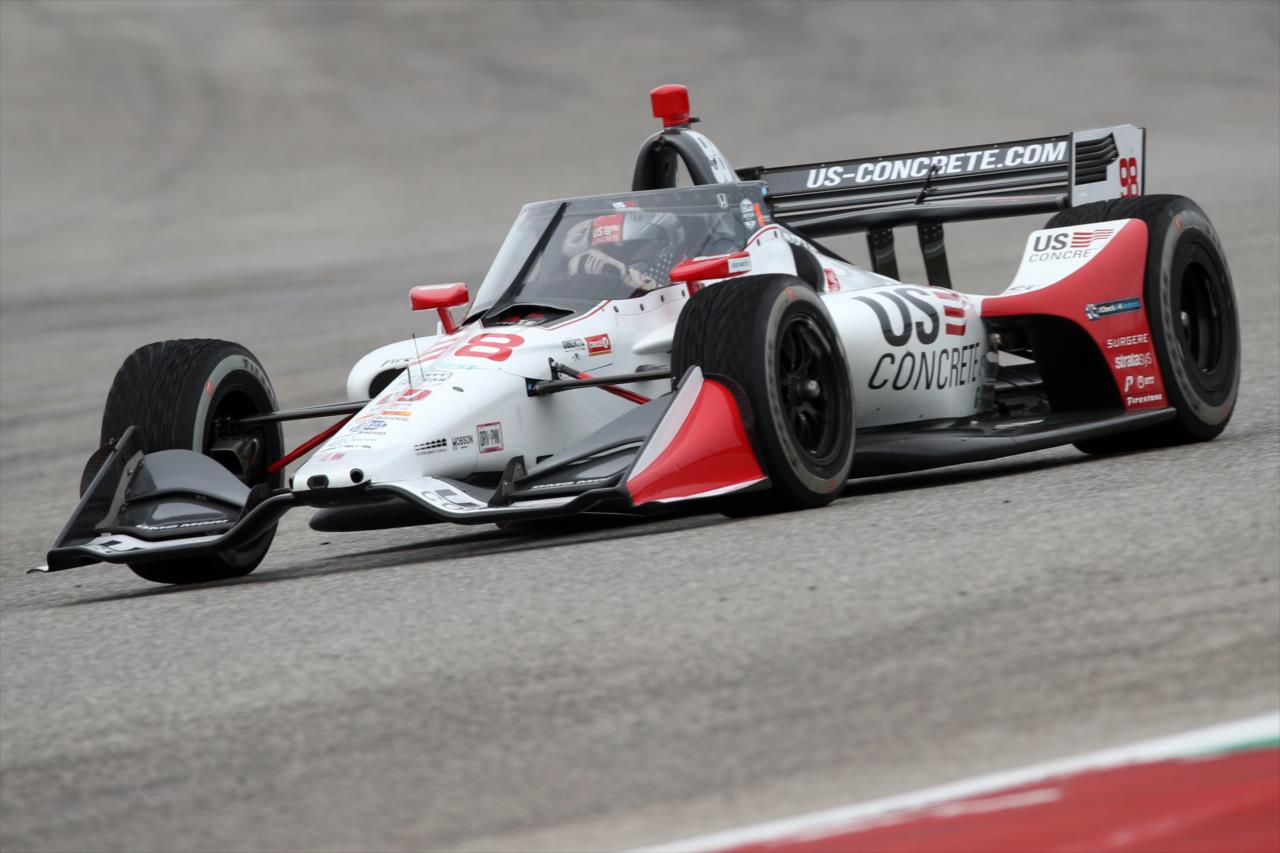 Marco Andretti on course during the Open Test at Circuit of The Americas in Austin, TX -- Photo by: Chris Graythen (Getty Images)